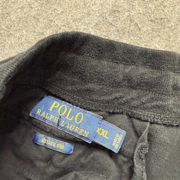 Polo Ralph Lauren Estate Rib Jogger Pants  Men 2XL Black Lightweight 32" - Picture 5 of 16